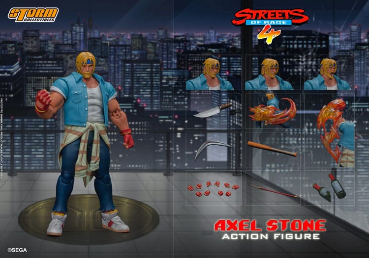 Figurine Streets of Rage Axel Stone