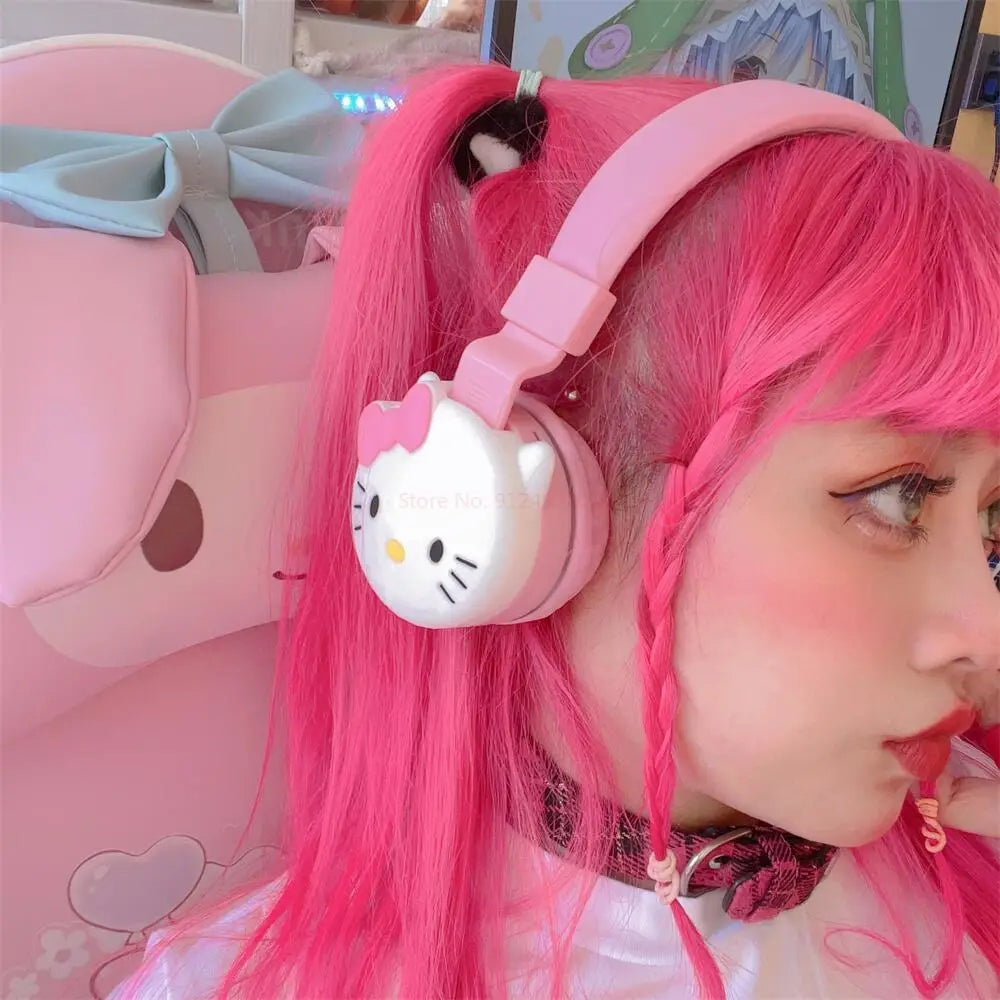 Casque Audio Bluetooth Hello Kitty