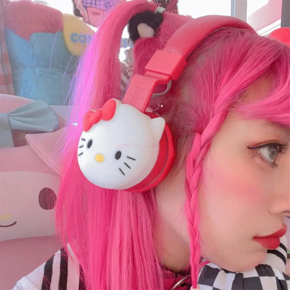 Casque Audio Bluetooth Hello Kitty