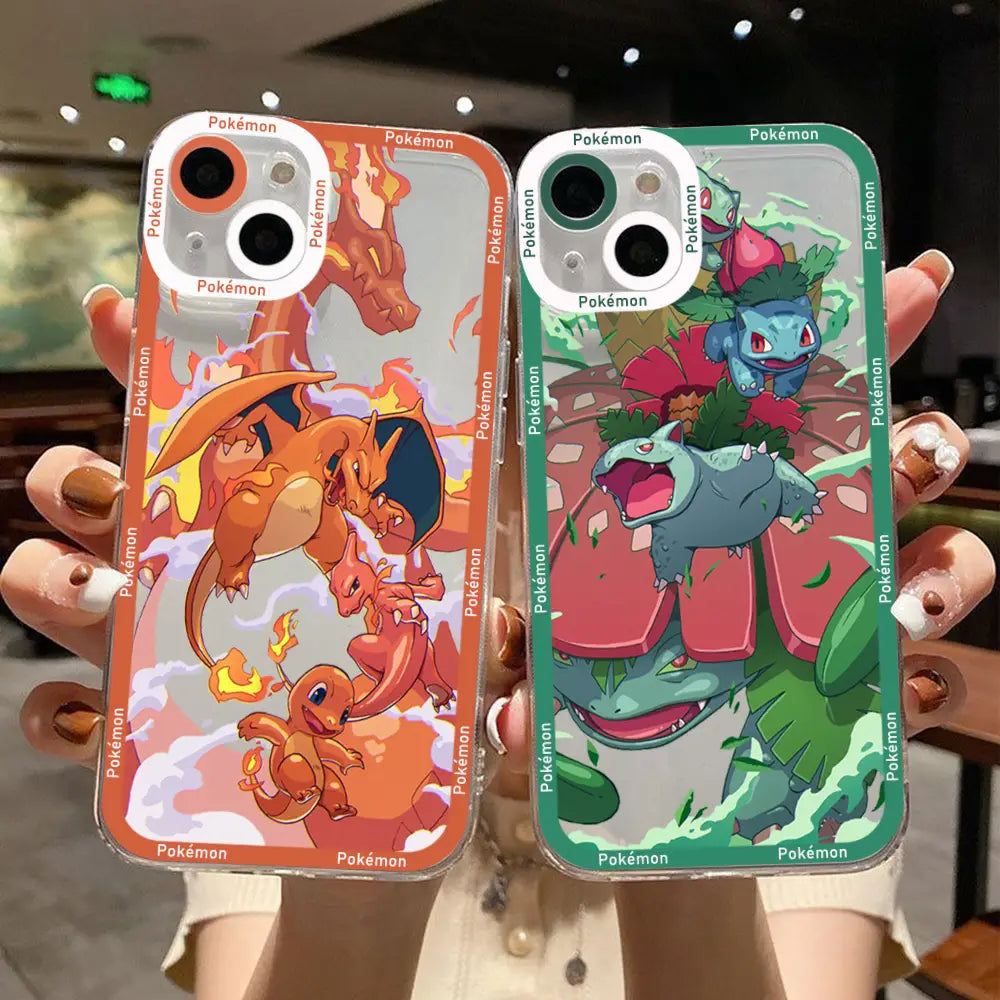 Coque souple transparente Pokemon