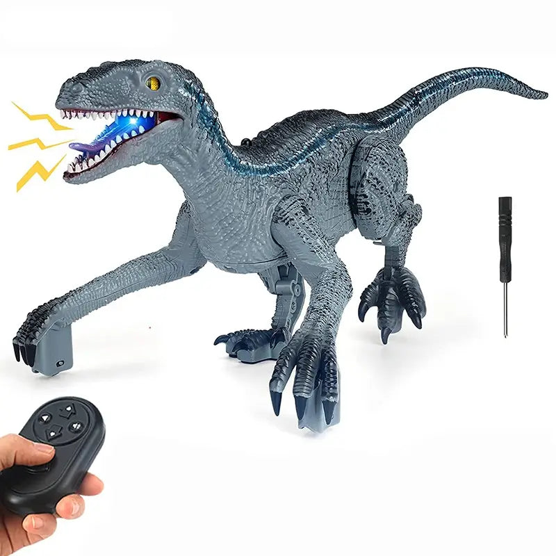 Robot dinosaure télécommandé avec lumière