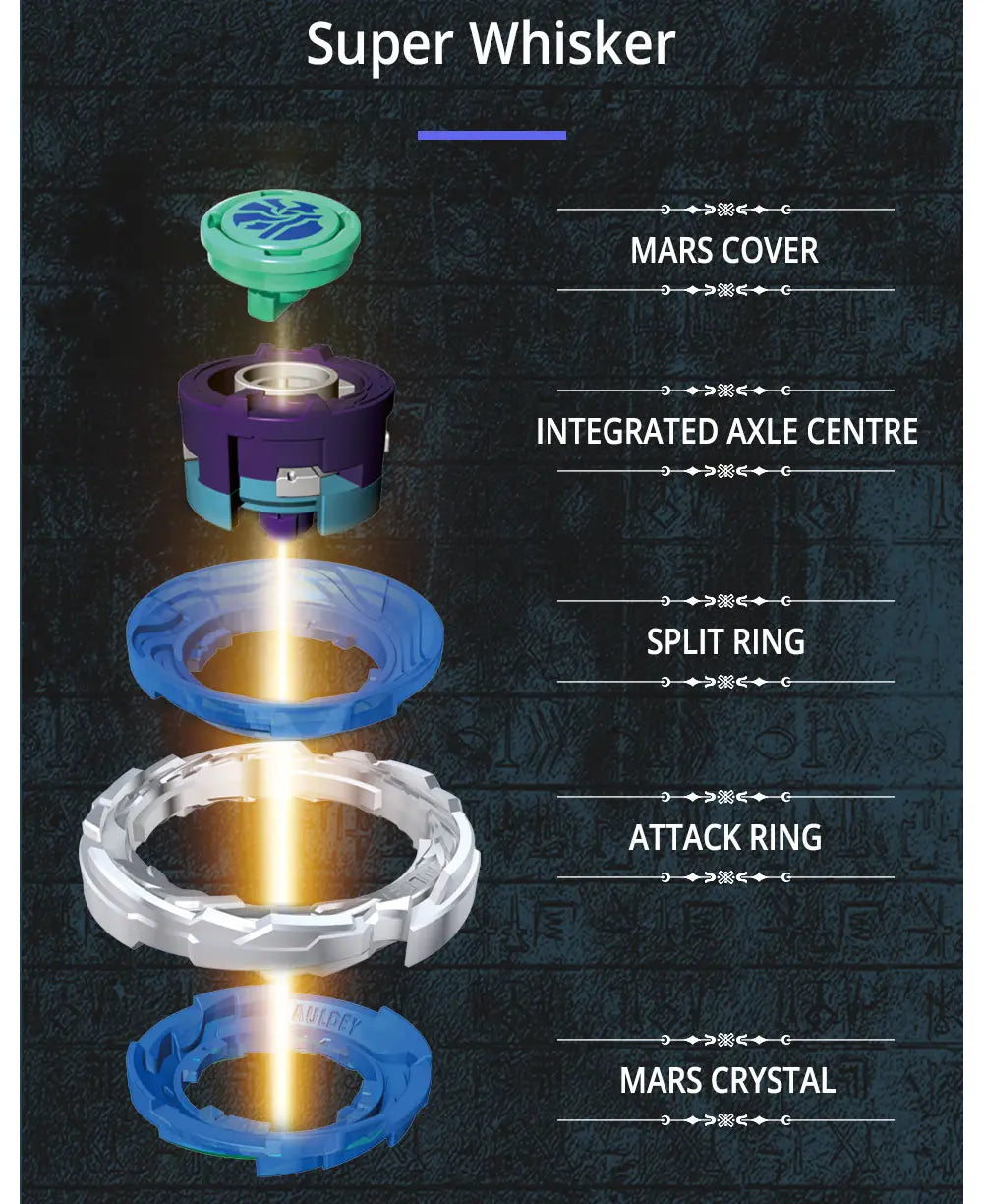 Toupie de combat Beyblade Infinity Nado 2 en 1