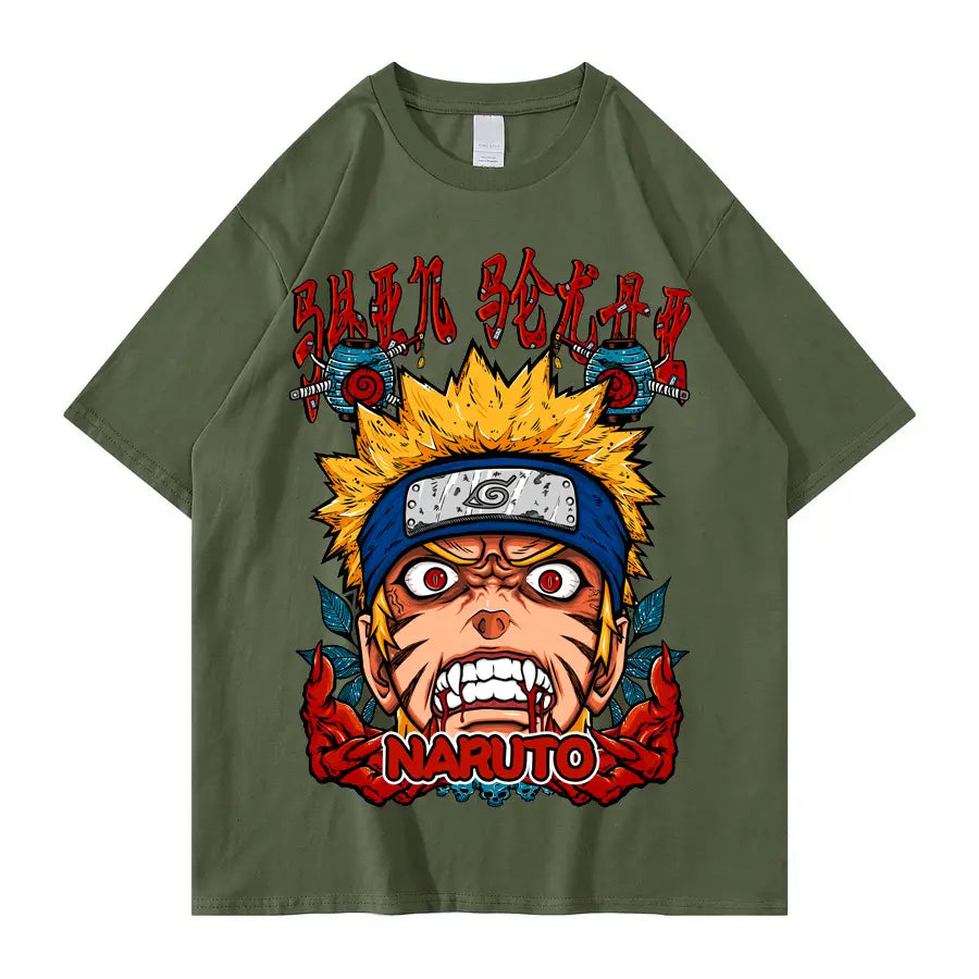 T-shirt 100% Coton Anime Naruto