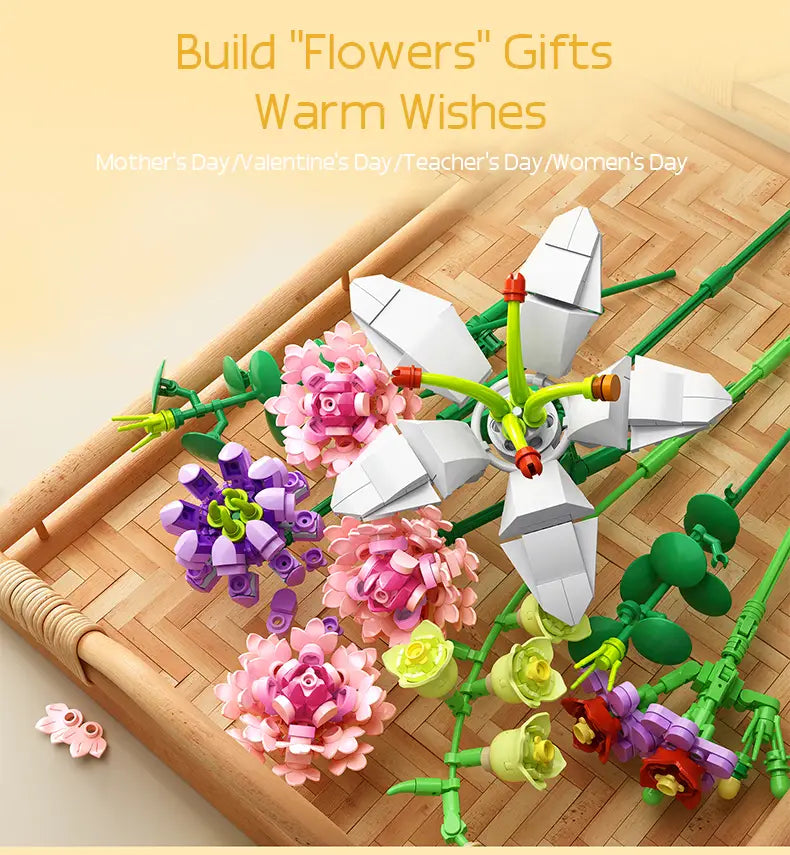 LEGO : Bouquet de Fleurs ! 