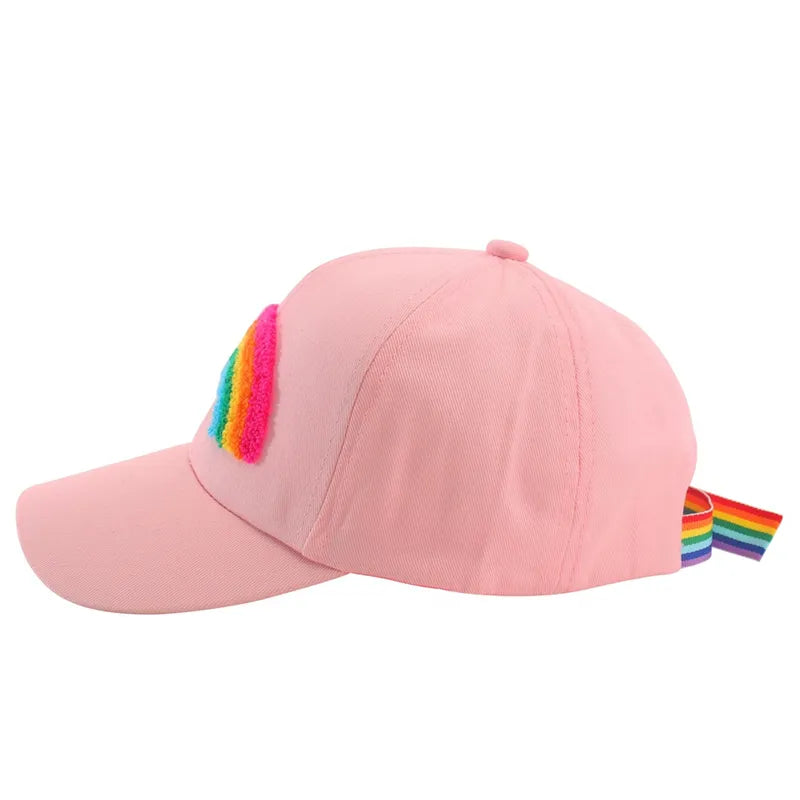 Casquette Baseball Licorne Arc-en-ciel