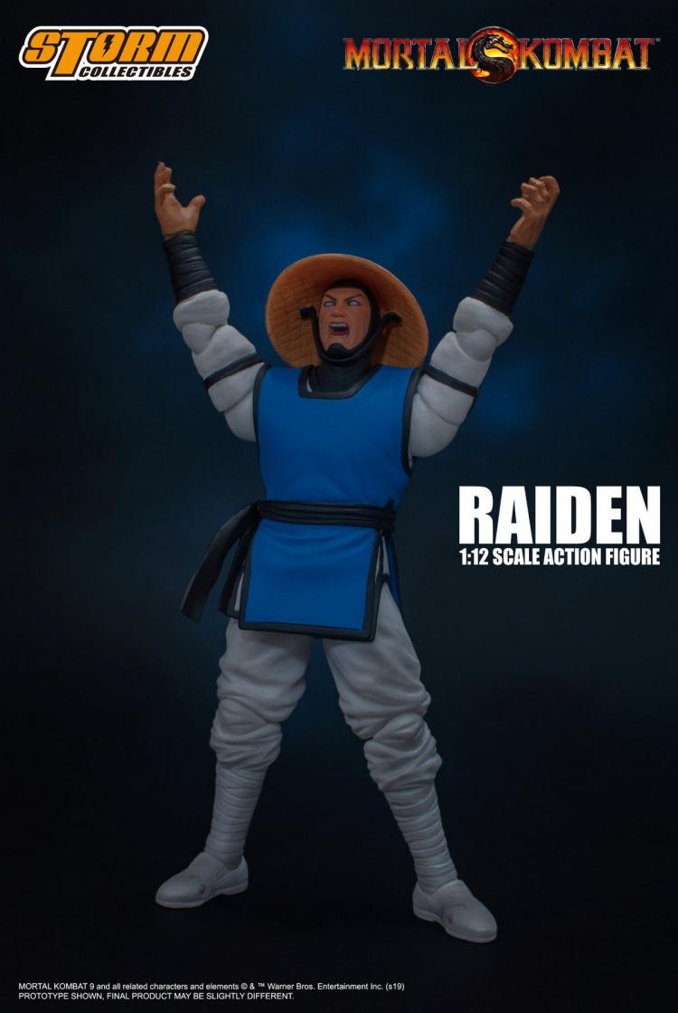 Figurine Raiden Mortal Kombat