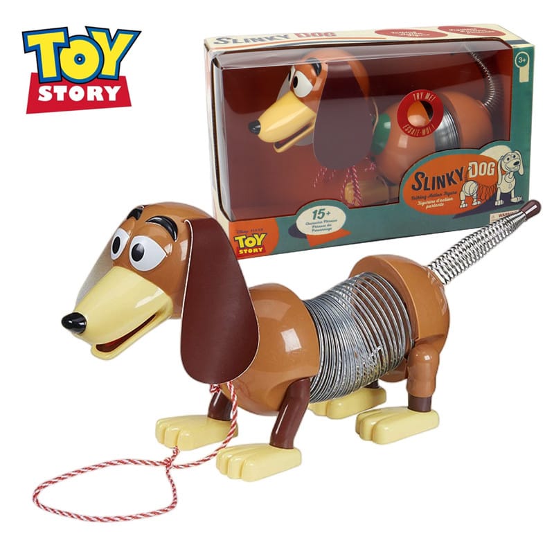 Toy story - slinky - chien a ressorts, peluche