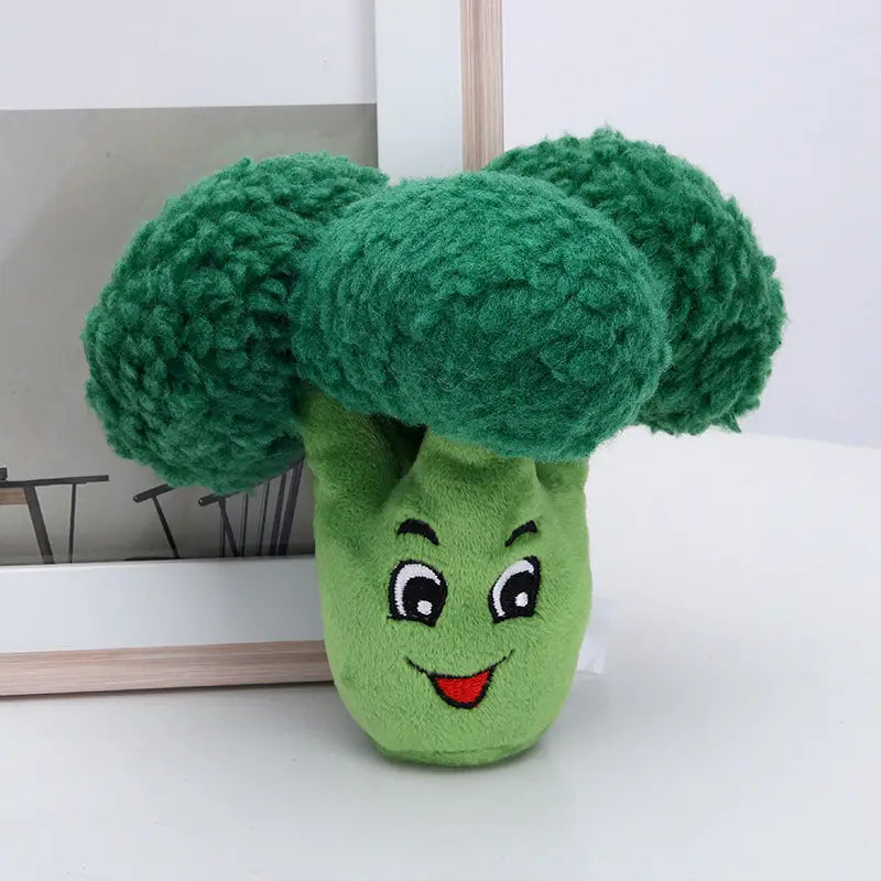 Jouets Peluche Brocoli pour Chien ou Chat