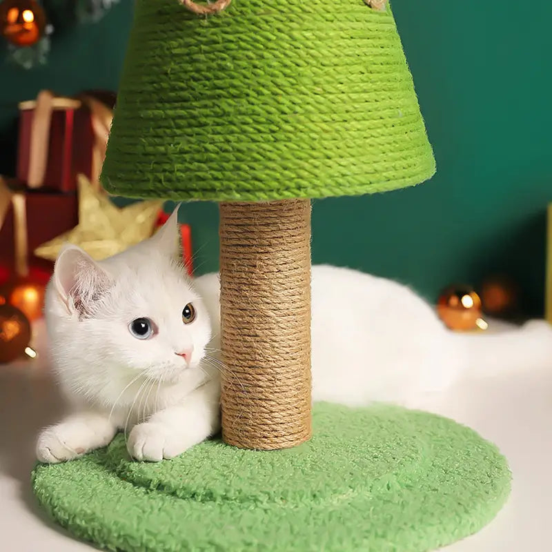 Jouet à gratter Arbre de noël pour chat