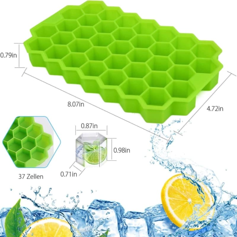 Bacs à glaçons en forme de nid d’abeilles