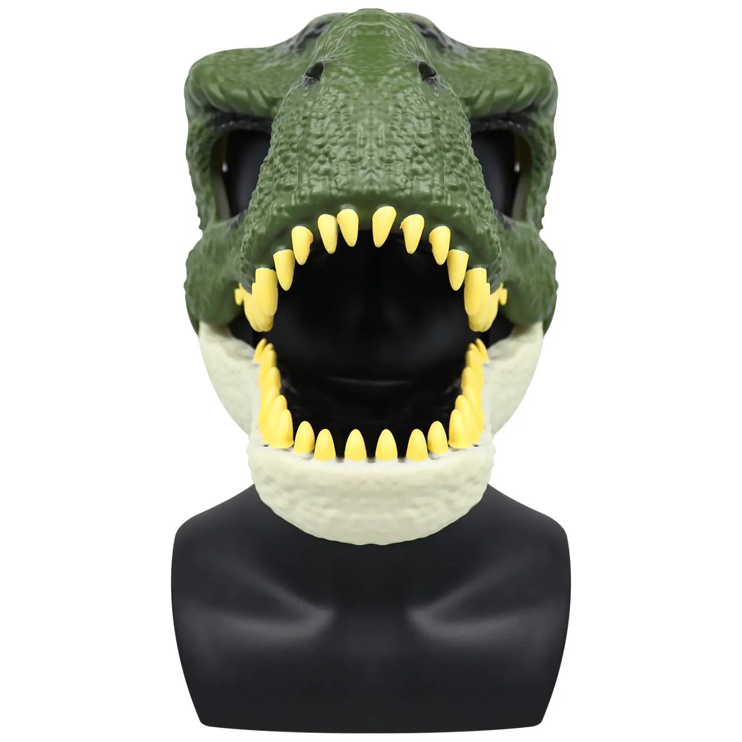 Masque de dinosaure à mâchoire mobile