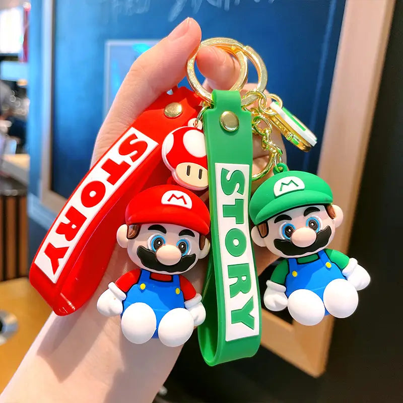 Porte-Clés - Nintendo Super Mario Bros. - Mini Figurine Articulée Swing