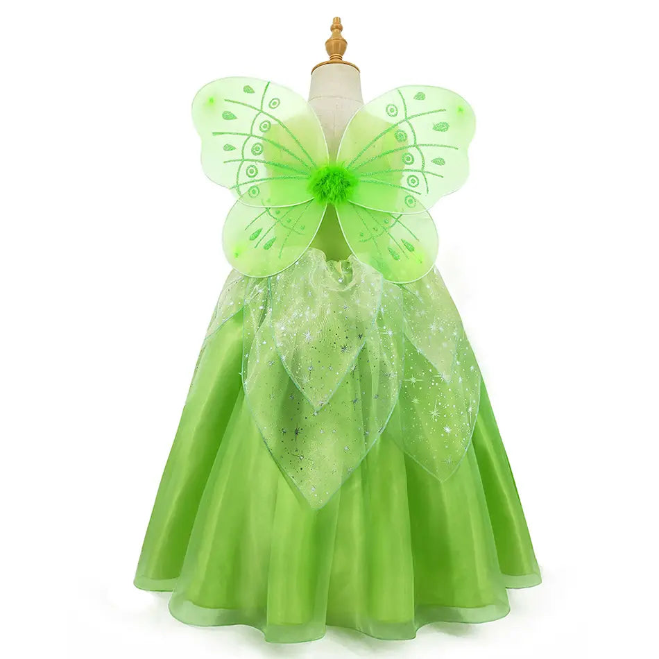 Robe Cosplay Fée Clochette pour filles