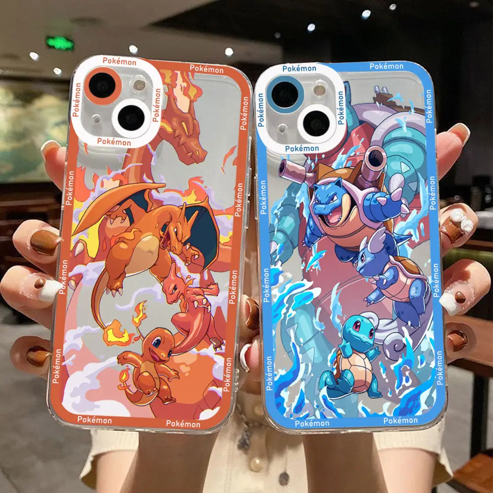 Coque souple transparente Pokemon