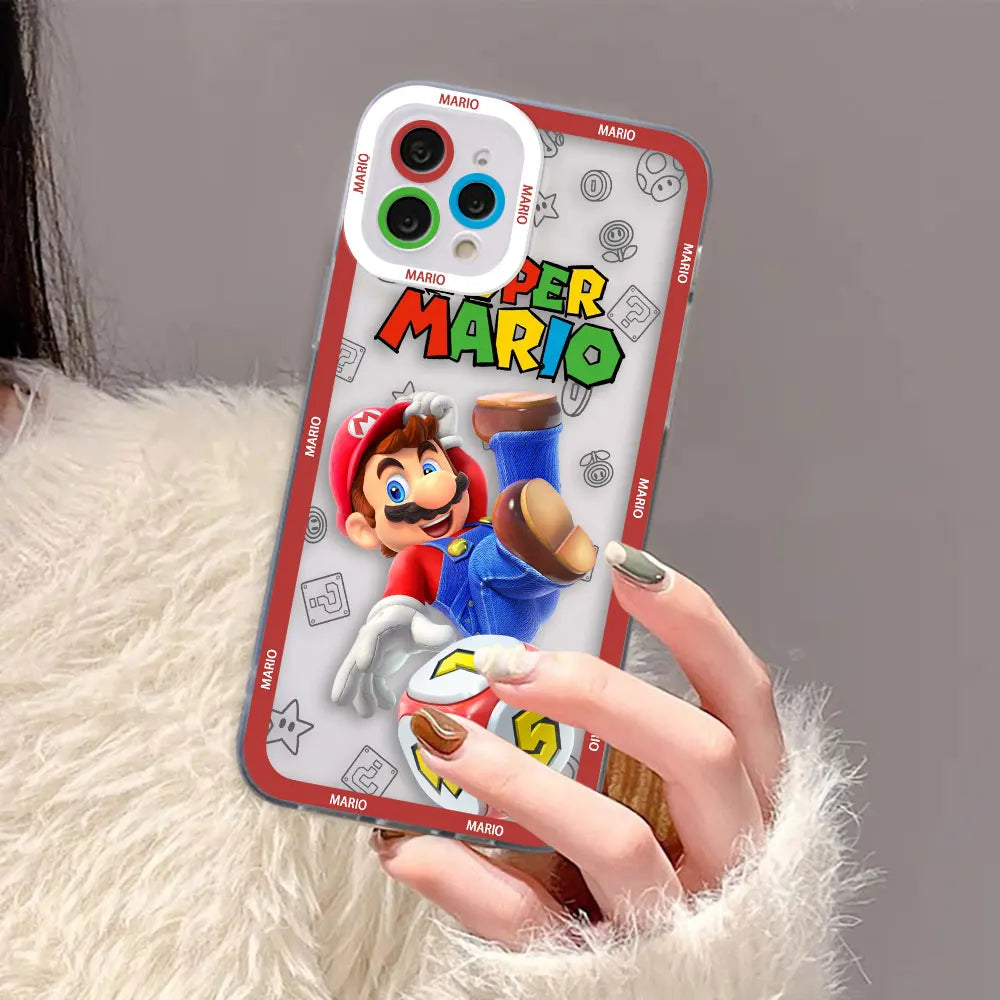 Coque téléphone iPhone Super Mario - Enjouet