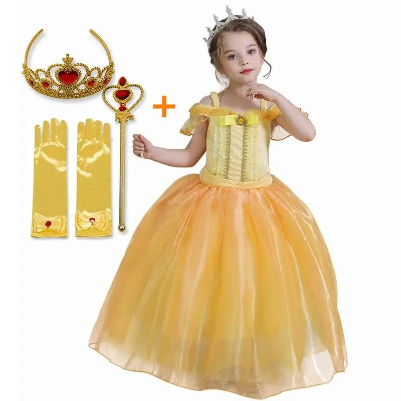 robe de princesse Luna 7-8 ans