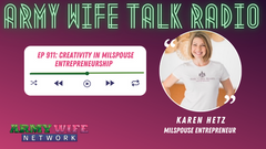 Kids Cake Boxes founder Karen Hetz on Army Wife Network podcast