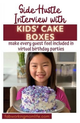 Kids' Cake Boxes printed interview from December 2020. Kids' Cake Boxes DIY cake baking kits are fun for an afternoon of quality family time together.