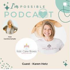 Spouse-ly podcast interview with Karen Hetz for Kids' Cake Boxes