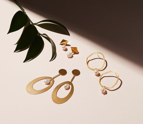 STILL LIFE | MoonRox FW20 - Clio, Revival and Noble Stud Earrings