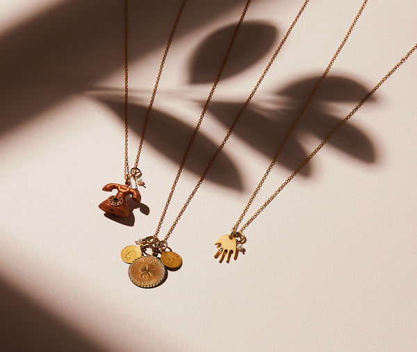 STILL LIFE | MoonRox FW20 - Hello, Token and Hi Five Necklaces