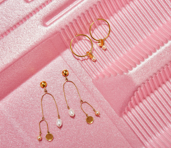 MoonRox SS19 - Reef Mobile Stud Earrings and Reef Hoop Earrings