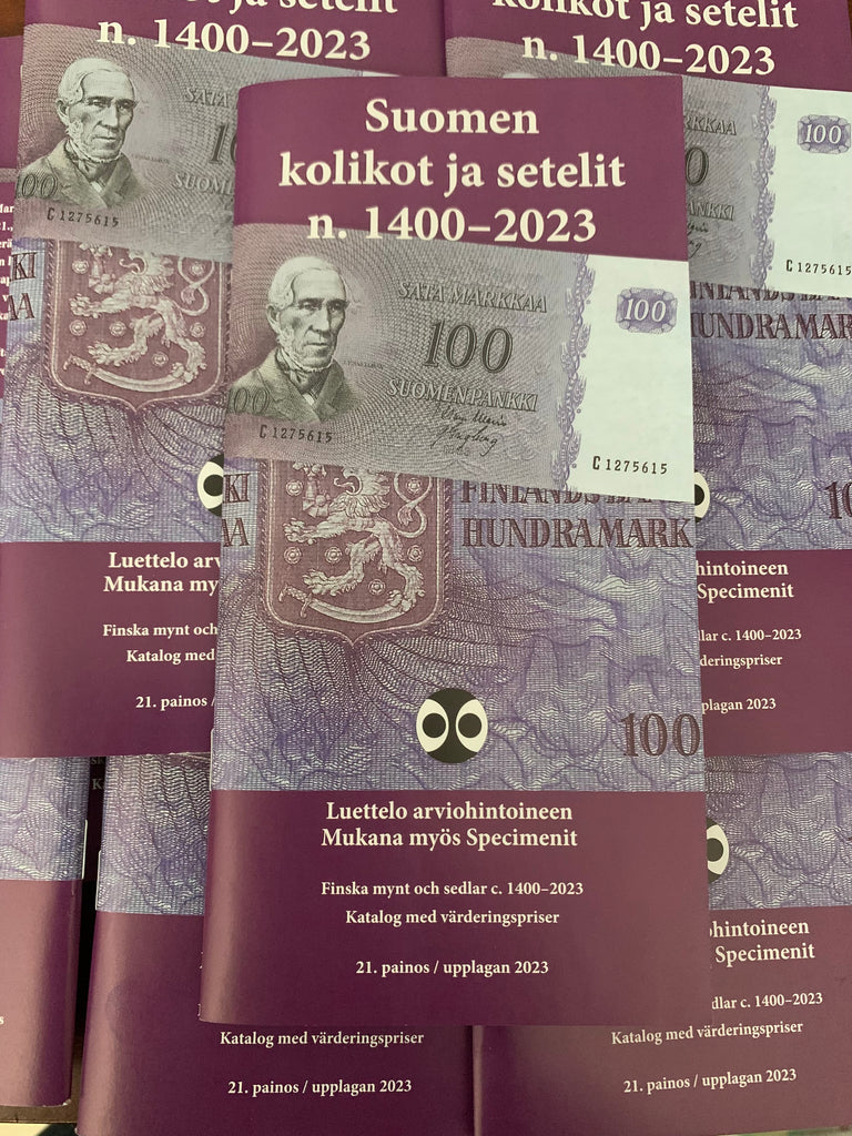 Suomen kolikot ja setelit 2023,  – 