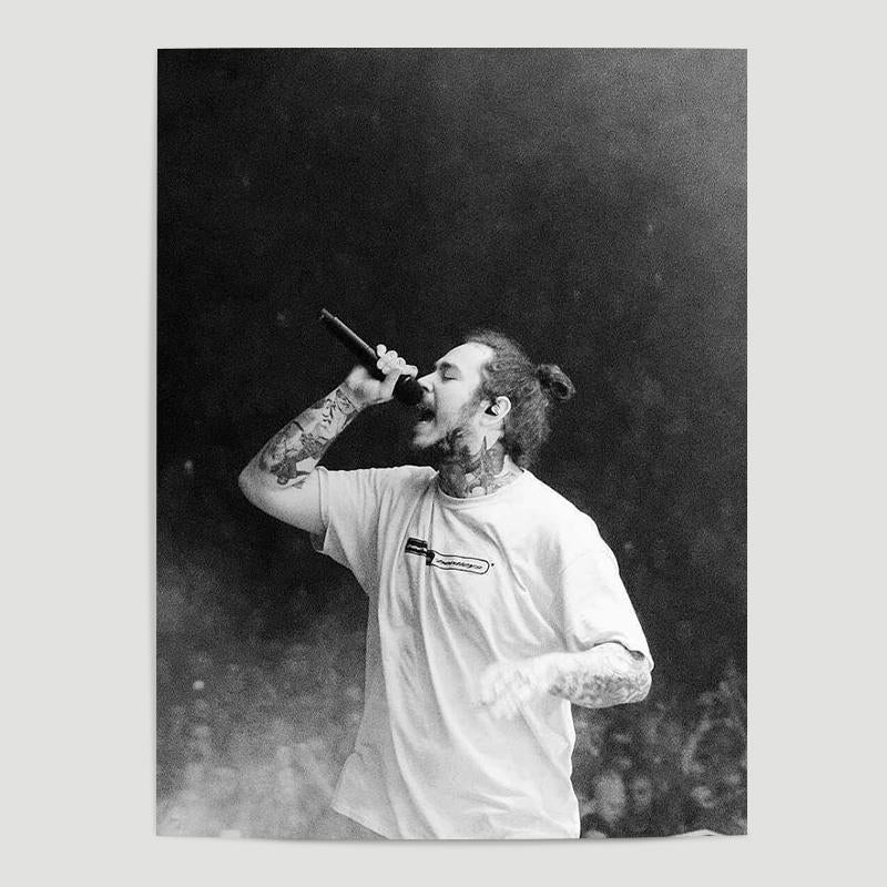 Post Malone Poster Wallartcube