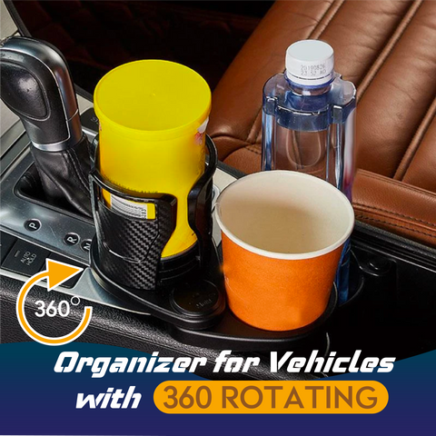Car Drink Holders 2 IN 1 Multifunctional Auto Vehicle Cup mounted Stand All Purpose Car Cup Holder