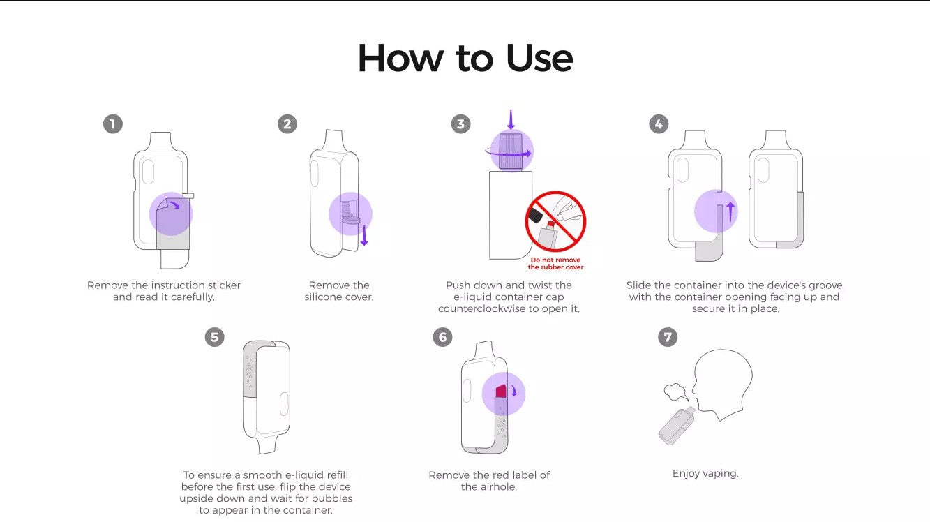 How to use Lost Mary 6000 Puff Vape Instructions