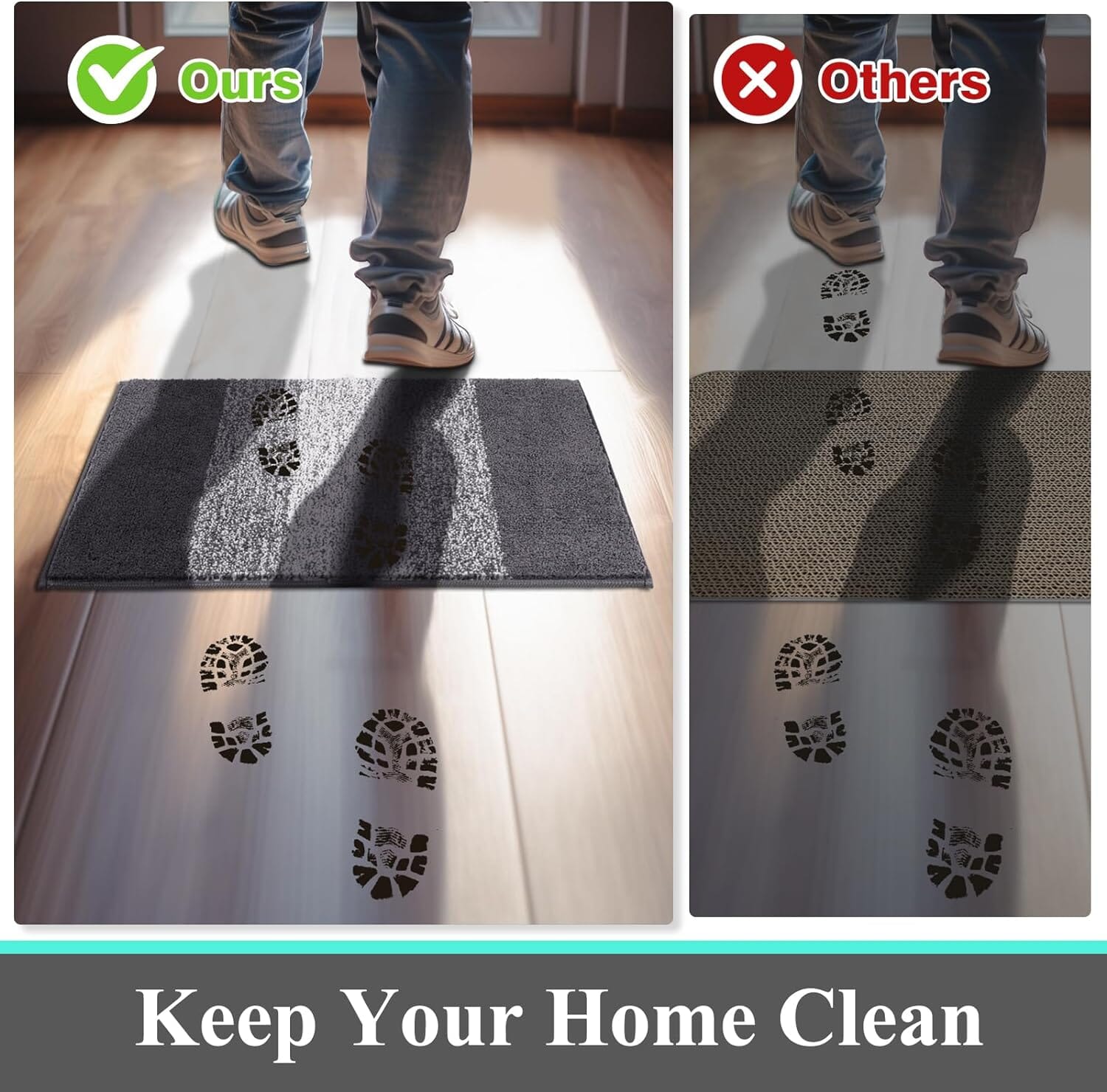 Multipurpose Super Absorbent - Anti Slip Premium Mat (BUY 1 GET 1 FREE) Great Happy IN