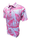 Picture of Druids Pink Floral Polo Shirt