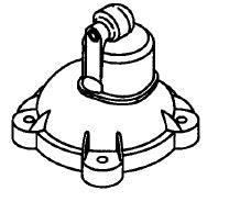Fleck (15659) Meter Cover Assembly, Extended Range (right Angle)