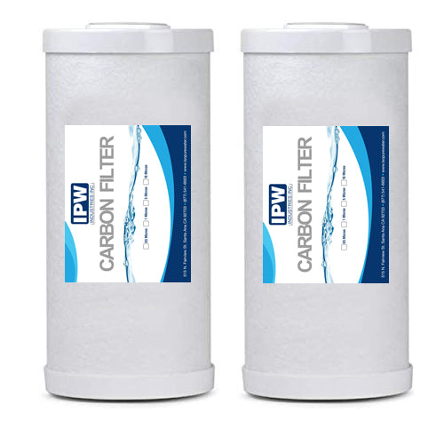 Whole House Big Blue Sediment And Carbon Combinated Water Filter Compatible With Fxhtc,gxwh40l,gxwh35f,gnwh38s (10