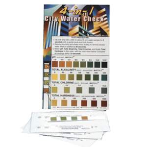 Sensafe (481113) Its 4-In-1 City Water Check; 30 Test Strips