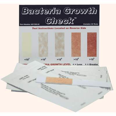 Sensafe (481195-30) Bacteria Growth Check Kit Test Strips