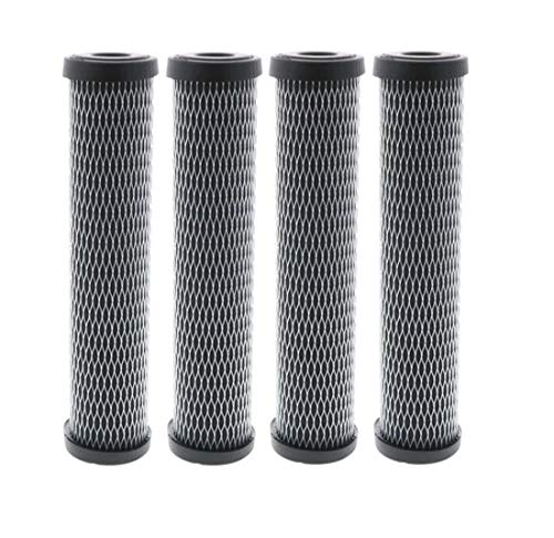 Ipw Industries Inc. 1 Micron 2.5" X 10" Whole House Cto Carbon Sediment Water Filter Replacement Cartridge Compatible With Dupont Wfpfc8002, Wfpfc9001, Fxwtc, Scwh-5, Whef-whwc, Whcf-whwc; 4 Pack…