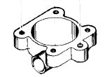 Fleck (61400-11) Valve Body Assembly, 3-4" Dist.