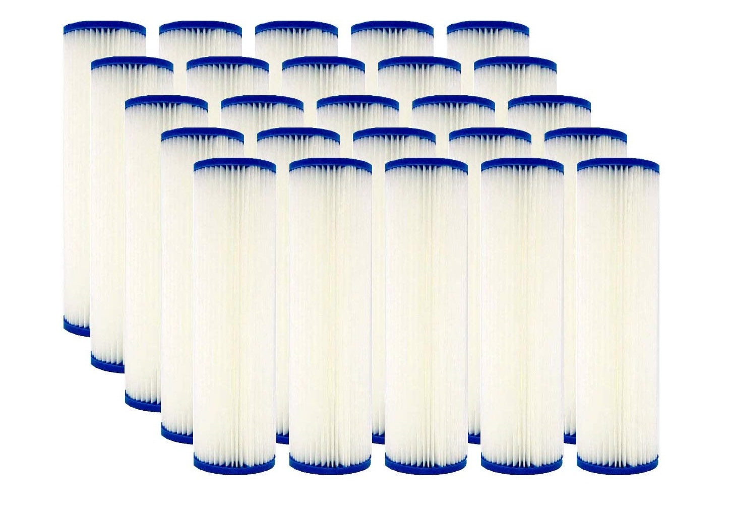 1 Micron 10" X 2.5" Pleated Sediment Water Filter Cartridge / Universal Replacement For Any 10 Inch Ro Unit / Compatible With R50, 801-50, Wfpfc3002, Wb-50w, Spc-25-1050, Whkf-whpl By Ipw Industries Inc.