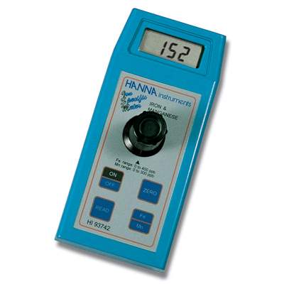 Hanna (hi93742) Iron And Manganese Photometer With 555 Nm Led