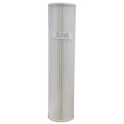 Unicel (k-41130-b) 20"x4.5" Big Blue Pleated Polypropylene 1 Micron Sediment Filter