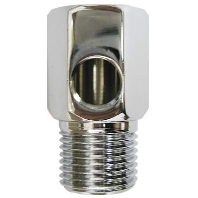 Tgi Pure (vv-wwc-14) Feed Water Adapter Chrome 1-2" Fnpt X 1-2" Mnpt X 1-4" Fnpt