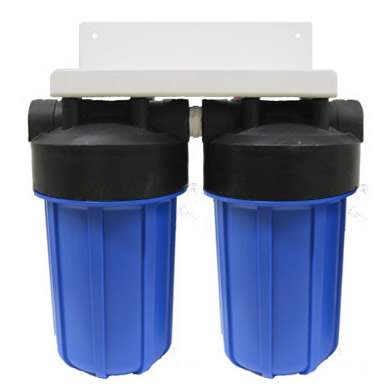 Isopure Water (iso-wh2-10b) Dual Stage 10" Big Blue Boy Whole House Filter