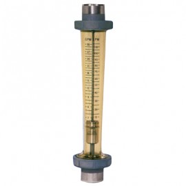 Blue And White (f-45375lhn-6) 0.1 - 1 Gpm Flow Meter; 3-8" Fpt; Il