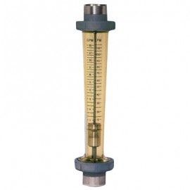 Blue And White (f-45375lhn-8) 0.1 - 1 Gpm Flow Meter; 1-2" Mpt; Il