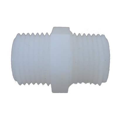 Hydropro (m112) Nylon Male-male 1-1-2" Npt Hex Nipple Close