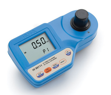 Hanna (hi96711) Chlorine Meter (total-free) 0-2.5 Mg-l