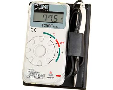 HM Digital (TM-1) Industrial-Grade Digital Thermometer-Monitor