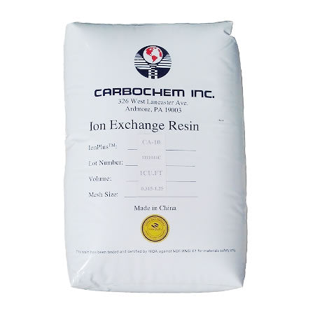 Carbonchem (ionplus Ca-10) Water Softening Resin 8% Crosslink - 1 Cubic Foot Bag