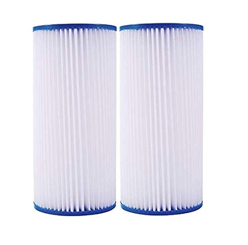 Fxhsc 10" X 4.5" Whole House Water Filter, Compatible With Ge Fxhsc, Culligan R50-bbsa, Pentek R50-bb And Dupont Wfhdc3001, American Plumber W50pehd, Gxwh40l (pack Of 2) By Ipw Industries Inc.